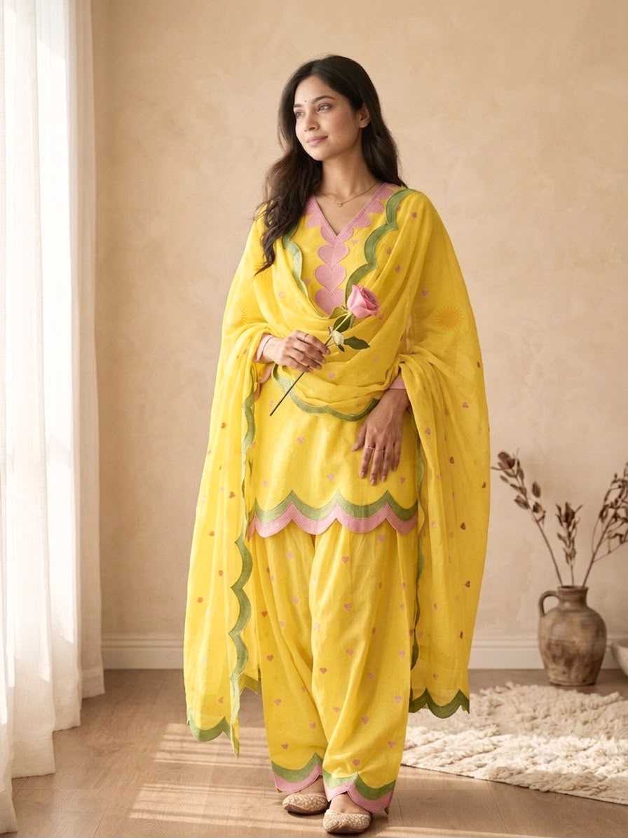 YNF Wholesale Chanderi Cotton Ladies Suits KESH528 540 | Surat Manufacturer