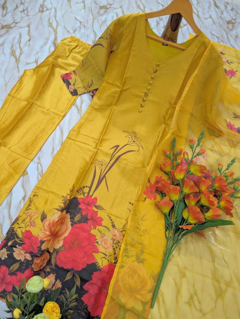 YNF Wholesale Assam Silk Festive Kurtis KESH529 JULI | Surat Manufacturer