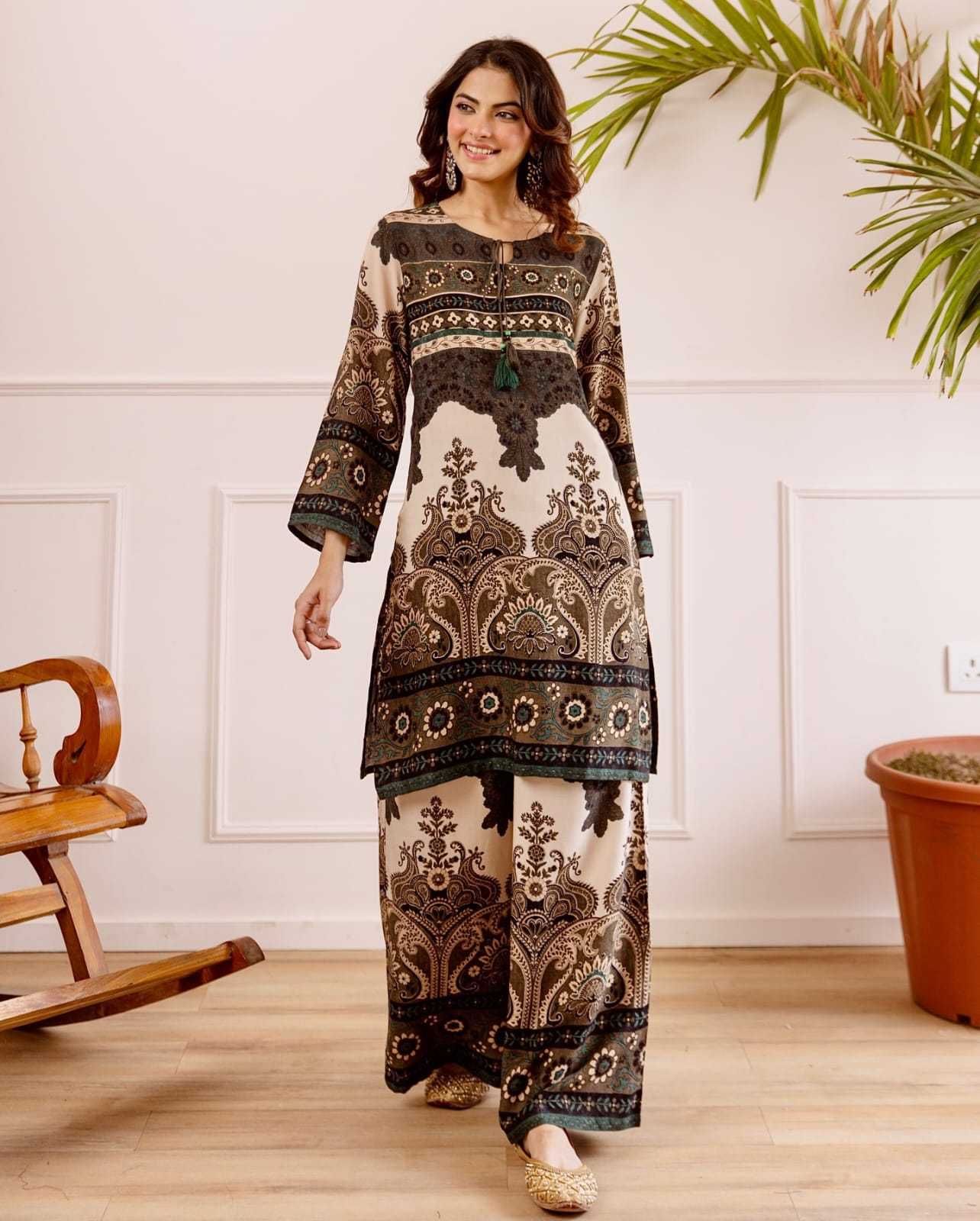 YNF Wholesale Slub Reyon Festive Kurtis KESH529 VASUDHA | Surat Manufacturer