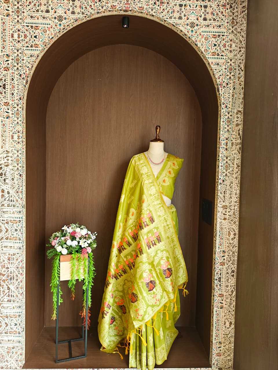 YNF Wholesale Handloom Silk Traditional Silk Sarees KESH532 HANDLOOM 414 | Surat Manufacturer