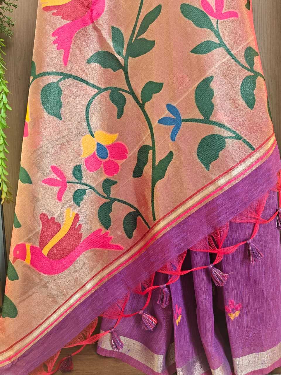 YNF Wholesale Pure Silk Soft Silk Sarees KESH532 Linen Silk 702 | Surat Manufacturer