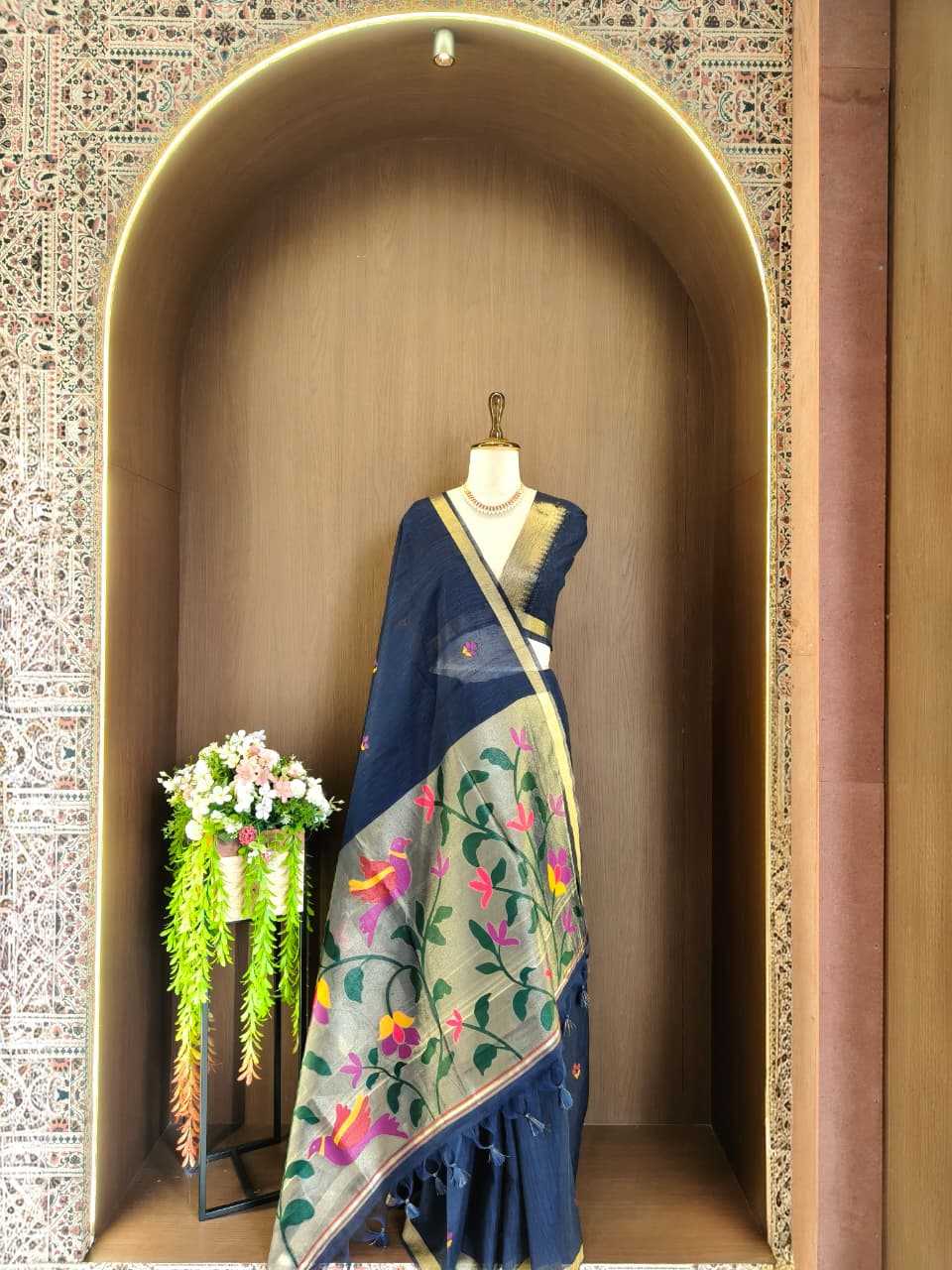 YNF Wholesale Pure Silk Soft Silk Sarees KESH532 Linen Silk 702 | Surat Manufacturer