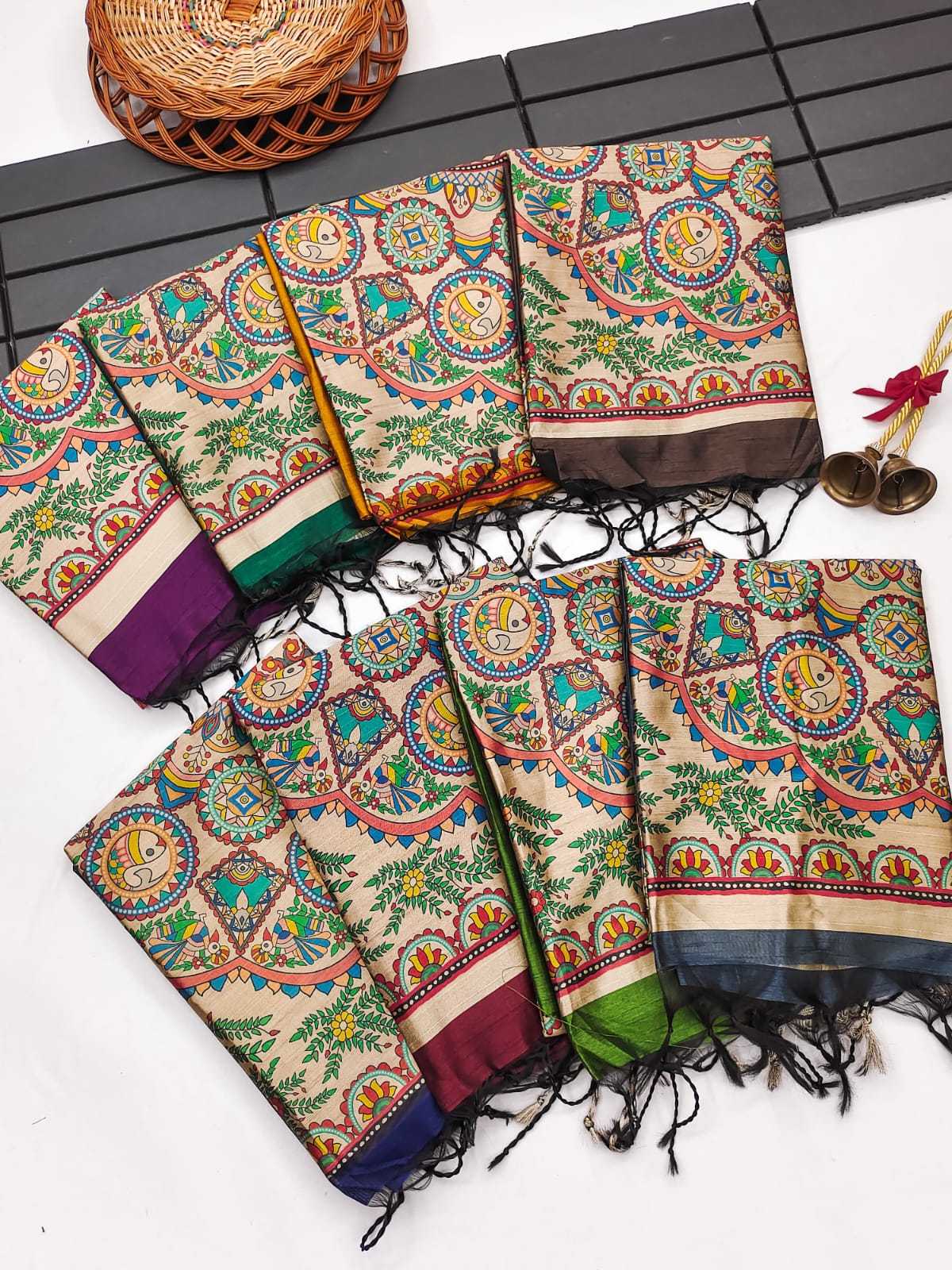 YNF Wholesale Soft Silk Soft Silk Sarees KESH532 MULLAI TUSSAR 108 | Surat Manufacturer