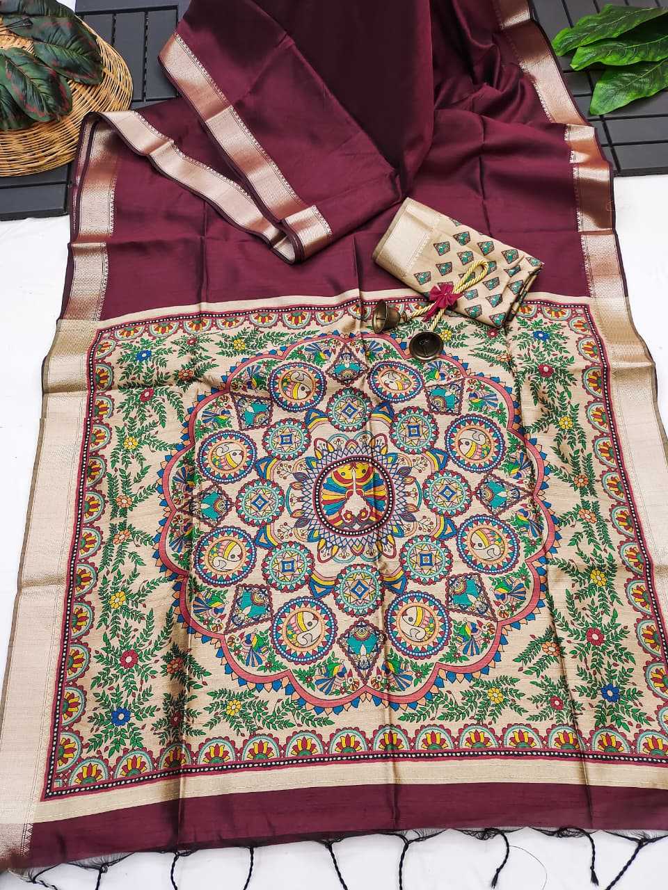 YNF Wholesale Soft Silk Soft Silk Sarees KESH532 MULLAI TUSSAR 108 | Surat Manufacturer