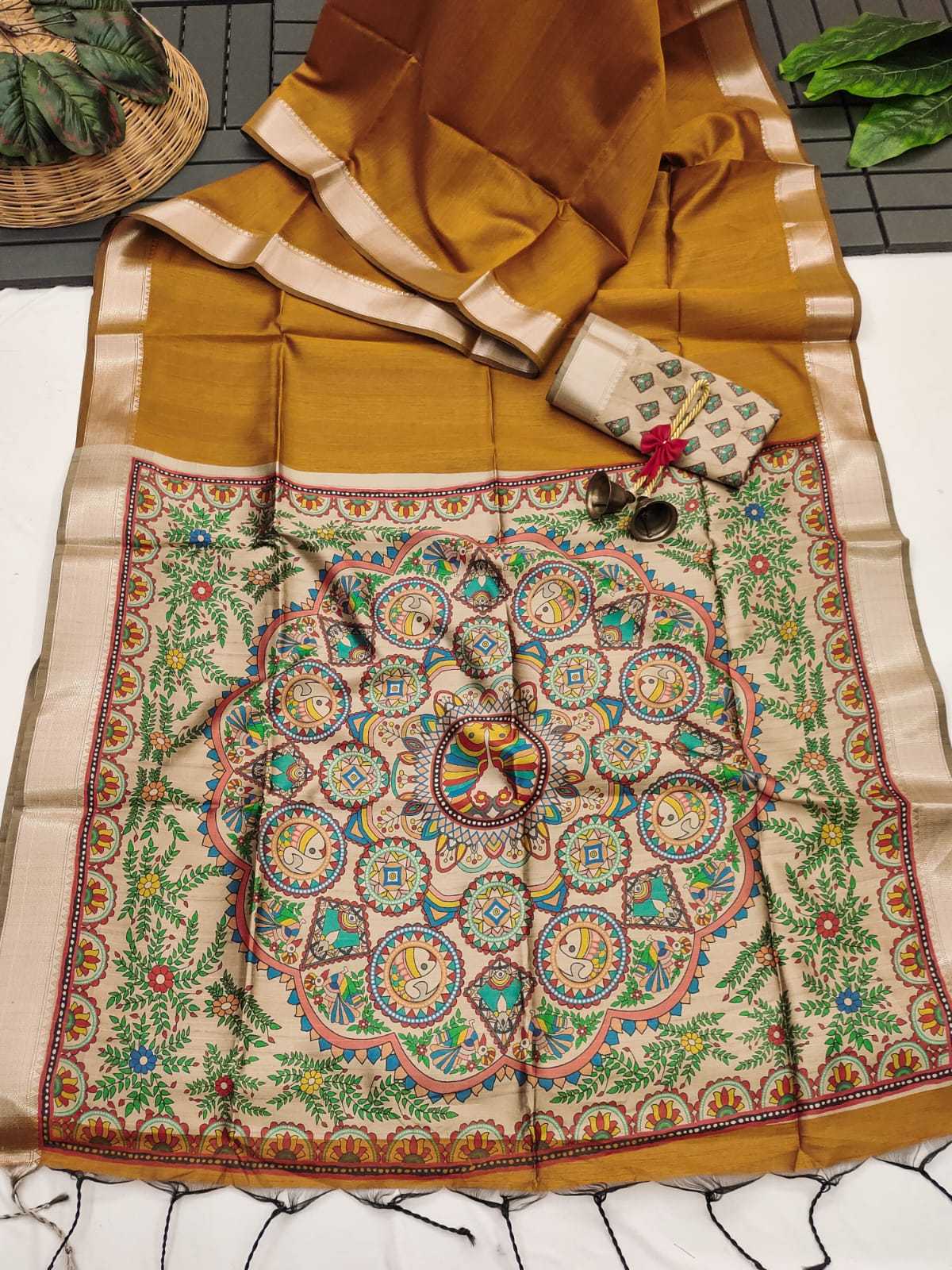 YNF Wholesale Soft Silk Soft Silk Sarees KESH532 MULLAI TUSSAR 108 | Surat Manufacturer