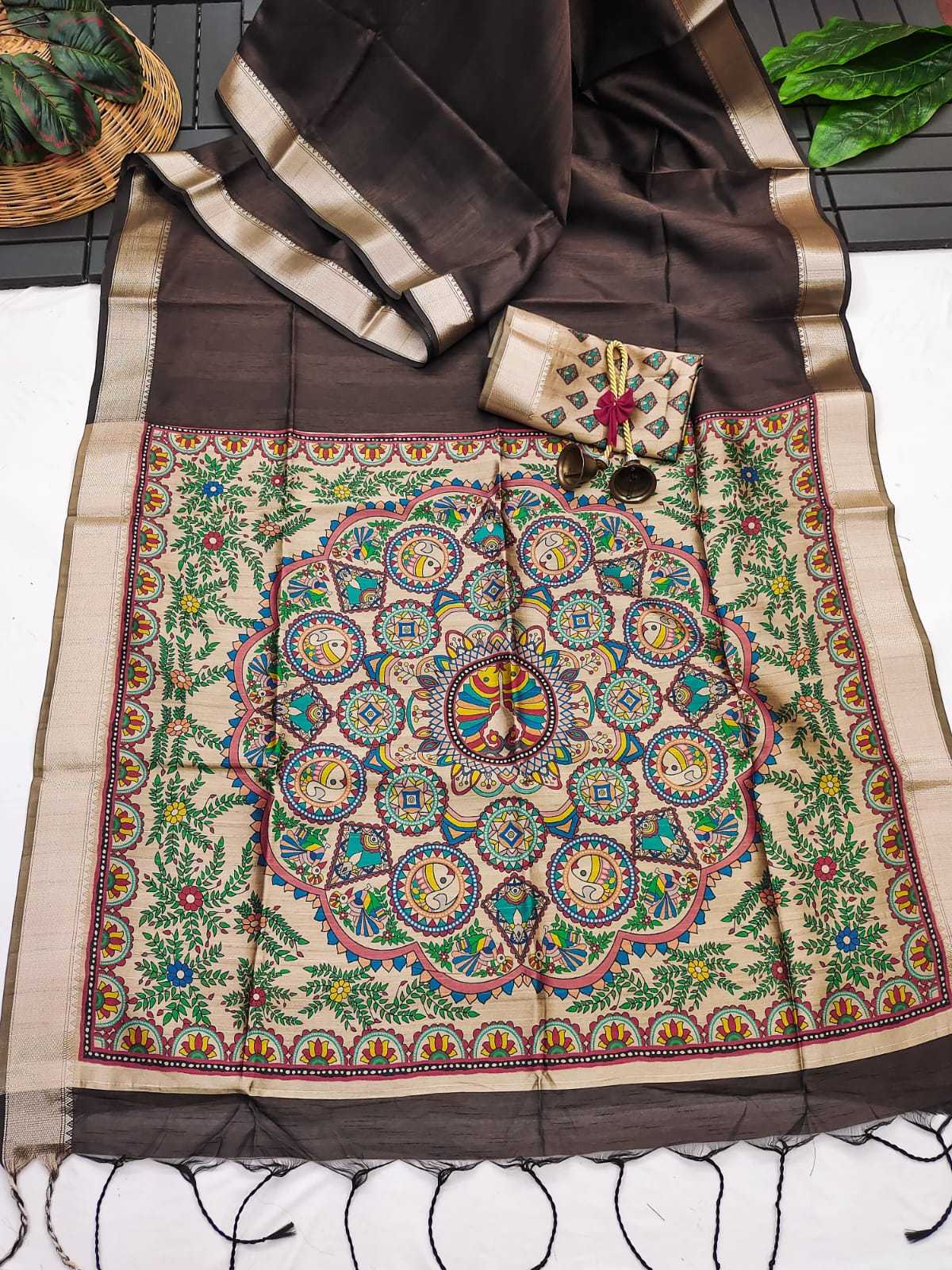 YNF Wholesale Soft Silk Soft Silk Sarees KESH532 MULLAI TUSSAR 108 | Surat Manufacturer