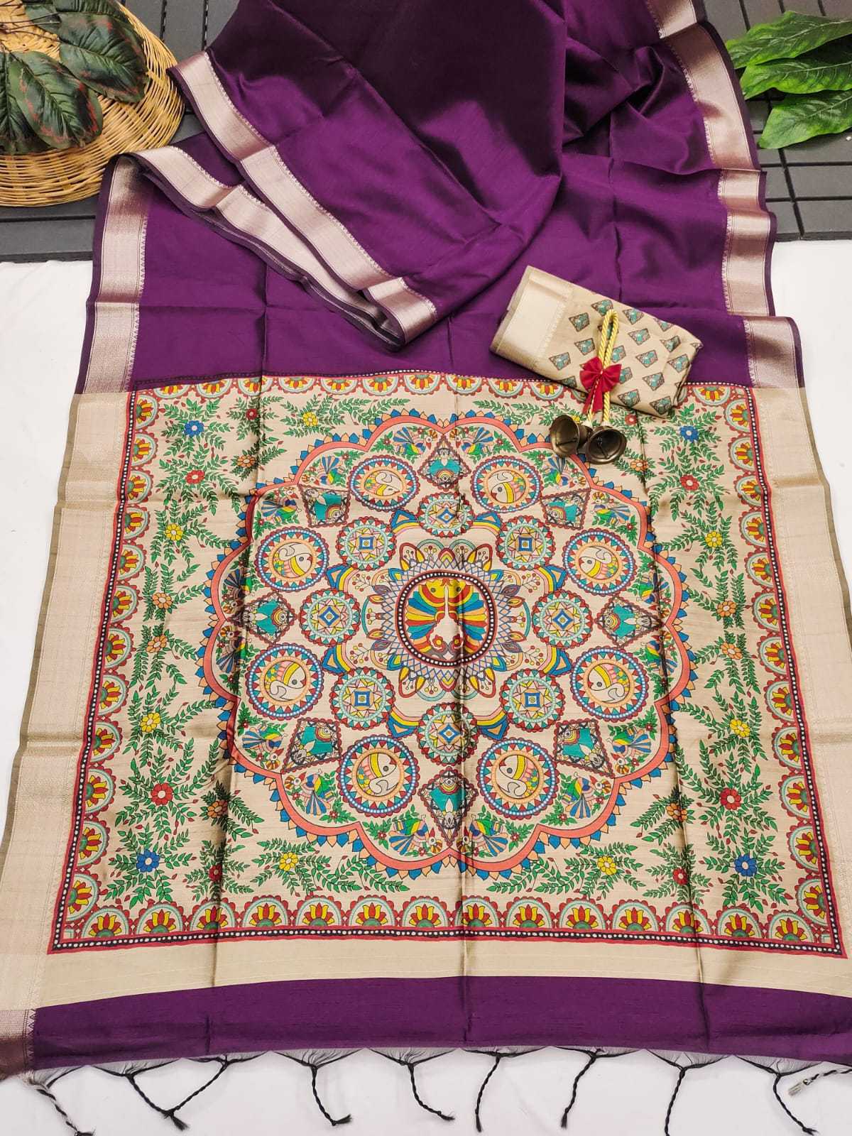 YNF Wholesale Soft Silk Soft Silk Sarees KESH532 MULLAI TUSSAR 108 | Surat Manufacturer