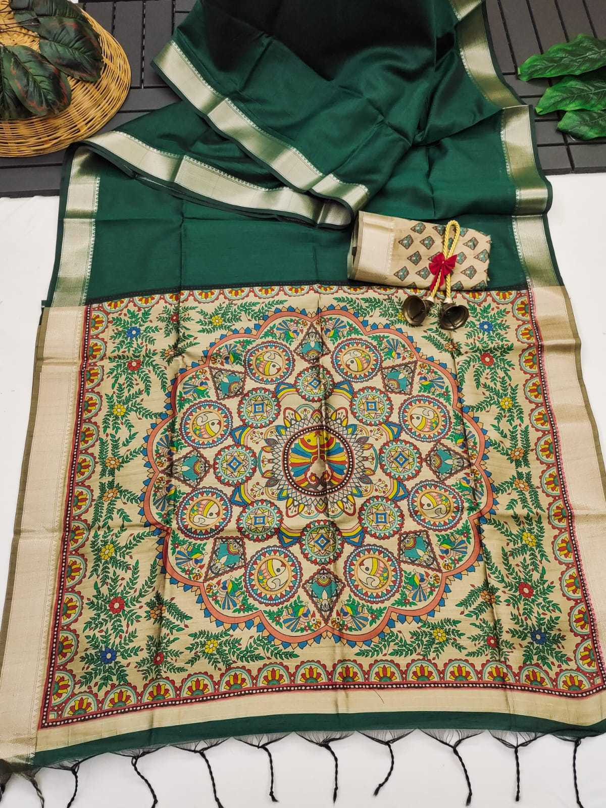 YNF Wholesale Soft Silk Soft Silk Sarees KESH532 MULLAI TUSSAR 108 | Surat Manufacturer