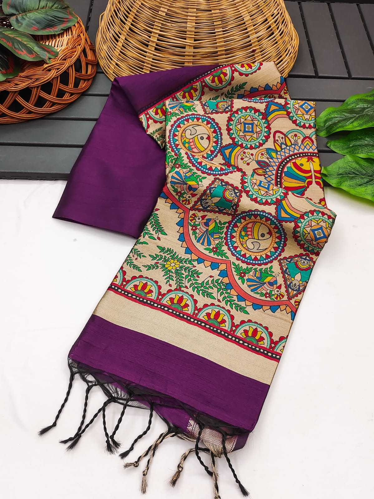 YNF Wholesale Soft Silk Soft Silk Sarees KESH532 MULLAI TUSSAR 108 | Surat Manufacturer