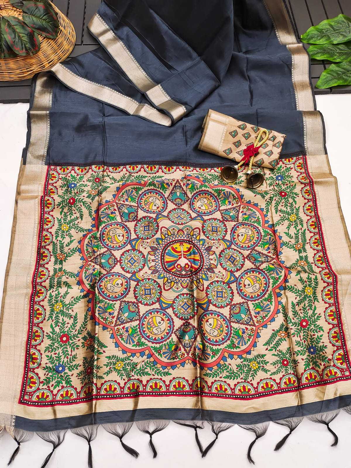 YNF Wholesale Soft Silk Soft Silk Sarees KESH532 MULLAI TUSSAR 108 | Surat Manufacturer