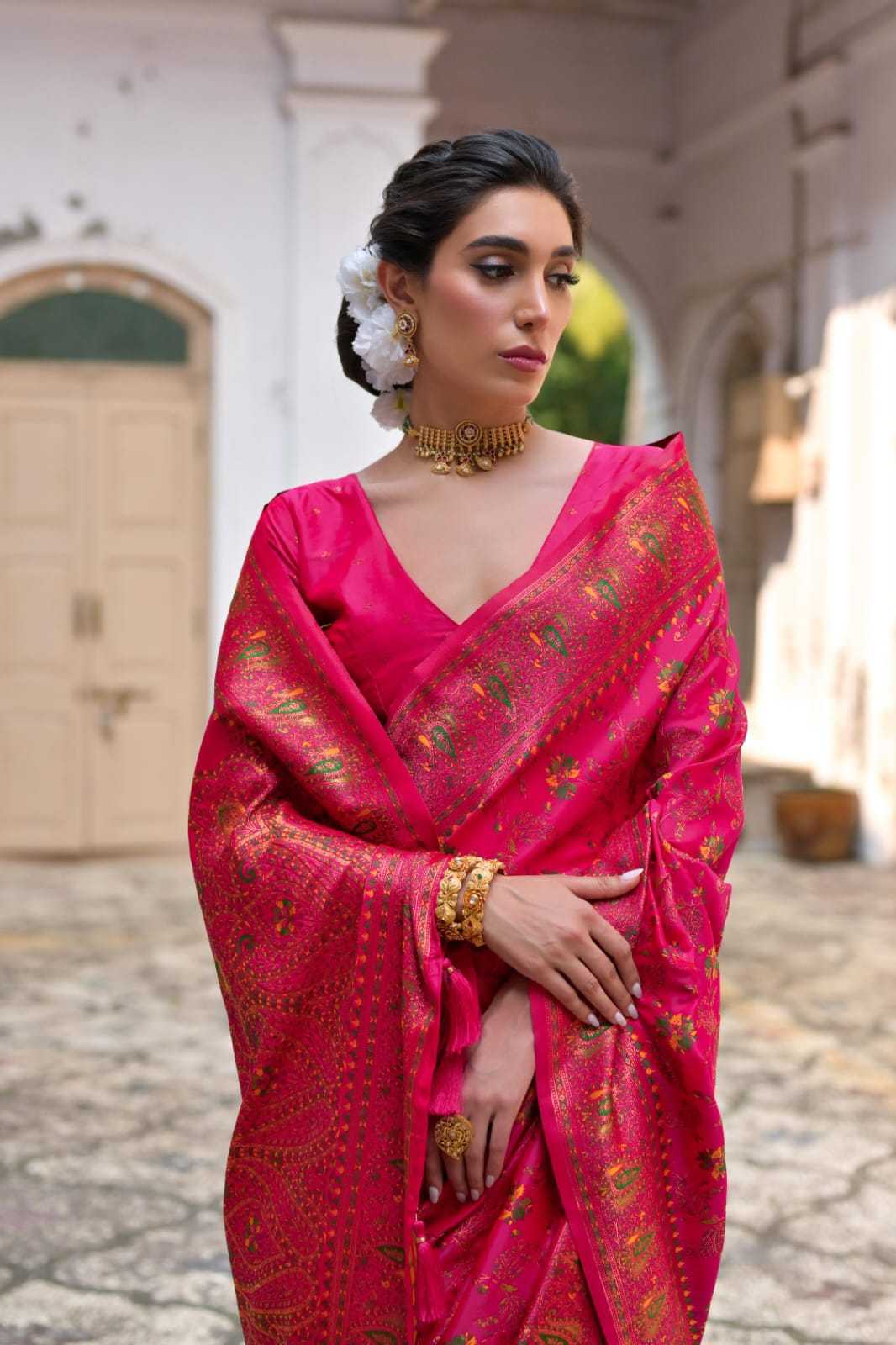 YNF Wholesale Soft Silk Soft Silk Sarees KESH532 PASHMINA SILK 101 | Surat Manufacturer