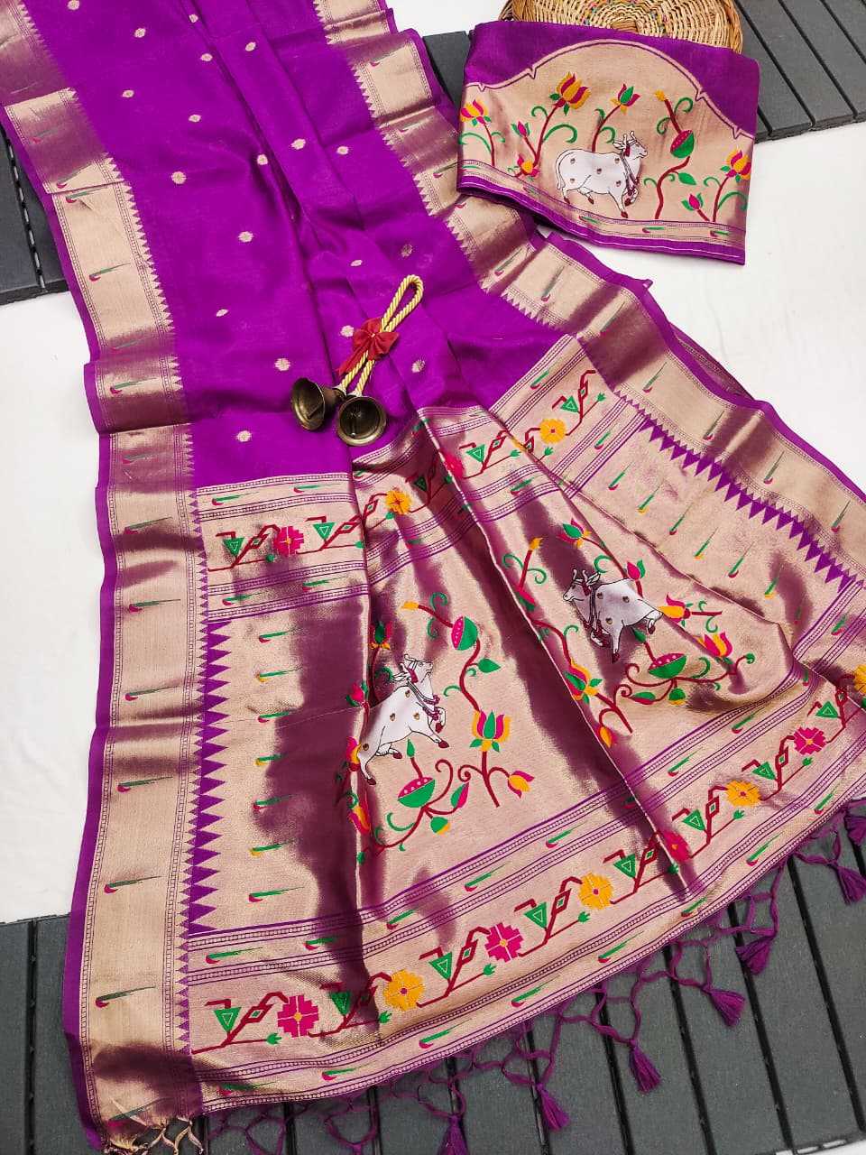 YNF Wholesale Paithani Silk Paithani Sarees KESH532 PICHWAI PAITHANI | Surat Manufacturer