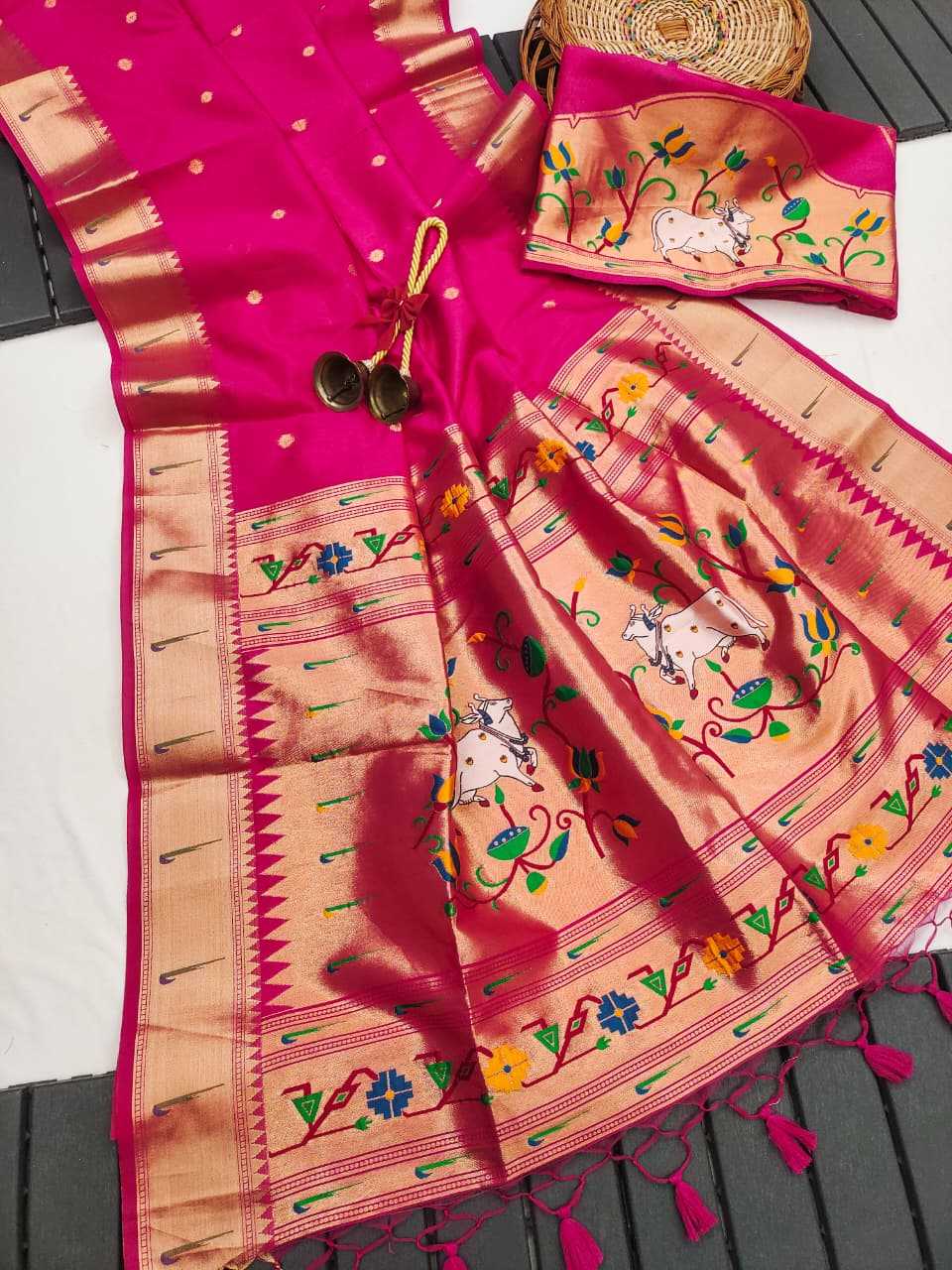 YNF Wholesale Paithani Silk Paithani Sarees KESH532 PICHWAI PAITHANI | Surat Manufacturer