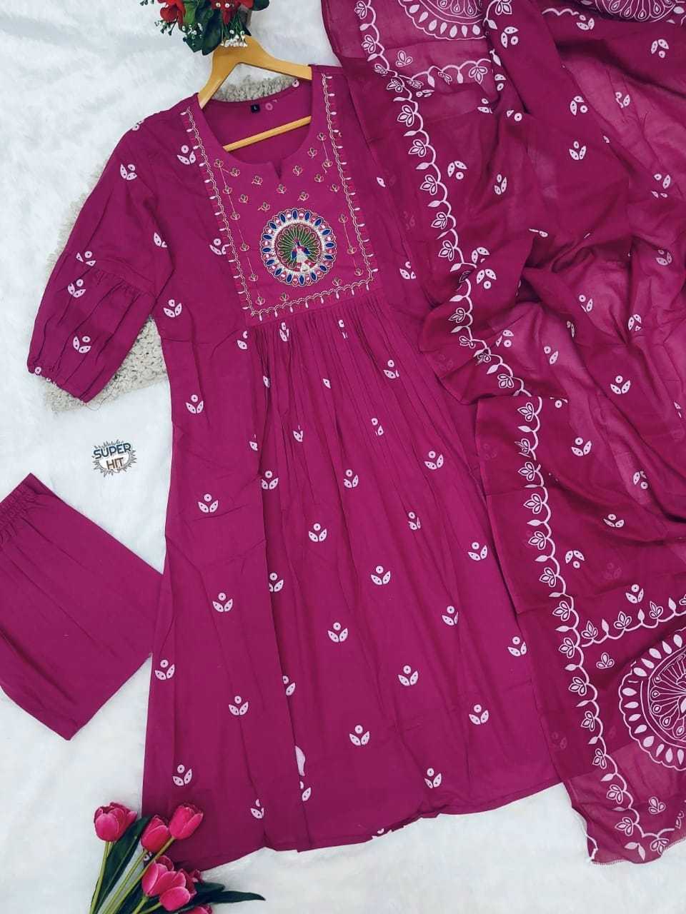 YNF Wholesale Cotton Bandhni Cotton Kurtis KESH536 Avni | Surat Manufacturer