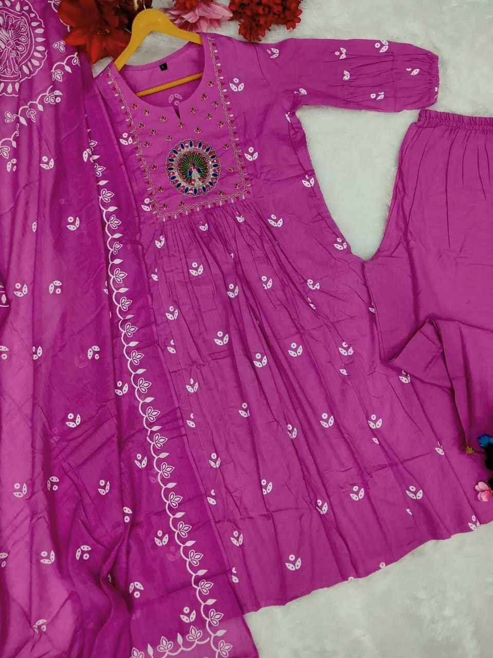YNF Wholesale Cotton Bandhni Cotton Kurtis KESH536 Avni | Surat Manufacturer