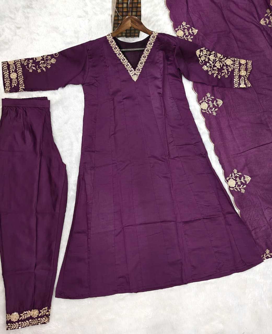YNF Wholesale Viscose Chanderi Designer Kurtis KESH536 Ayushi | Surat Manufacturer