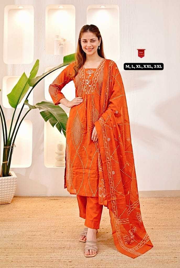 YNF Wholesale Cotton Designer Kurtis KESH536 Bageshri | Surat Manufacturer