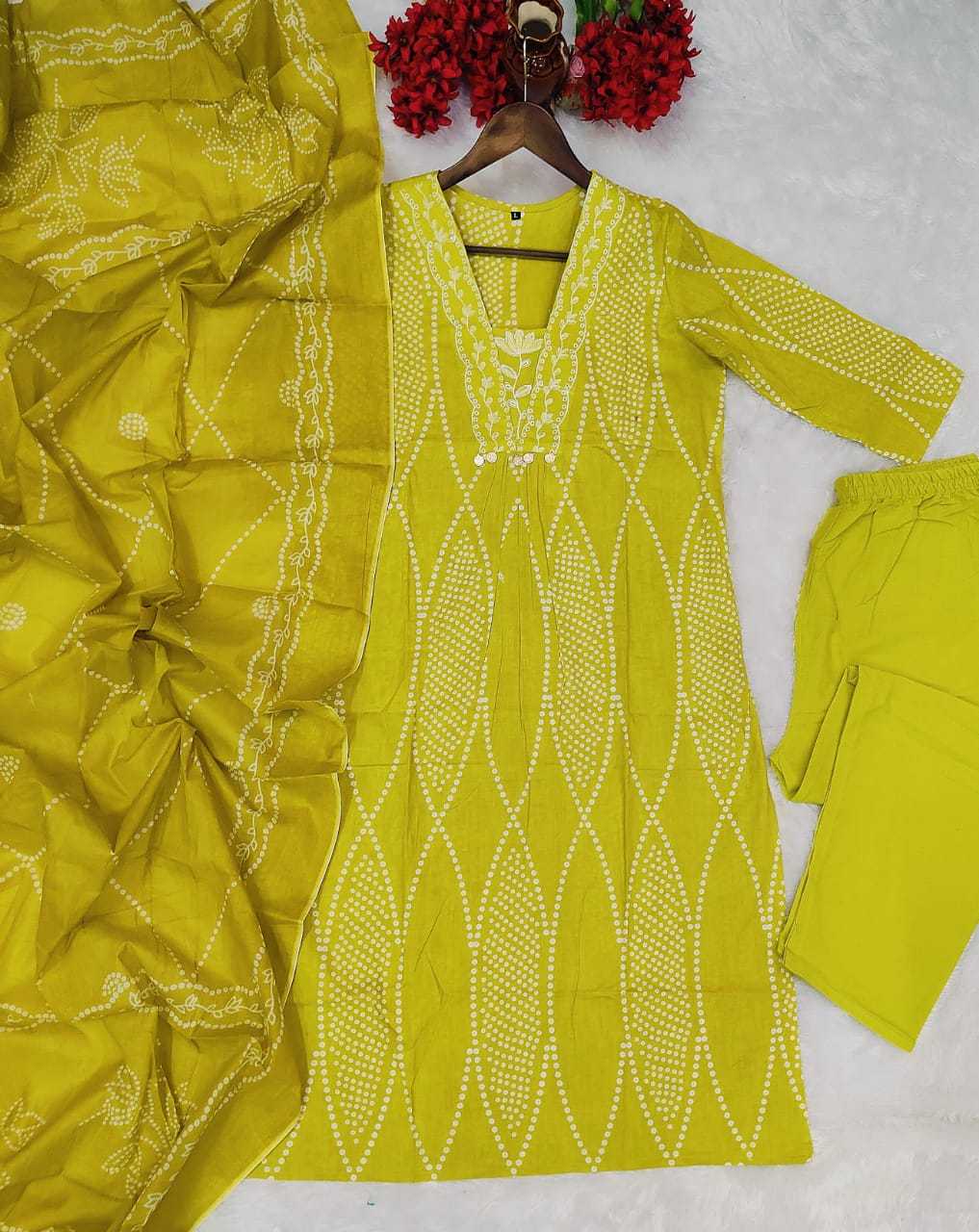 YNF Wholesale Cotton Designer Kurtis KESH536 Bageshri | Surat Manufacturer