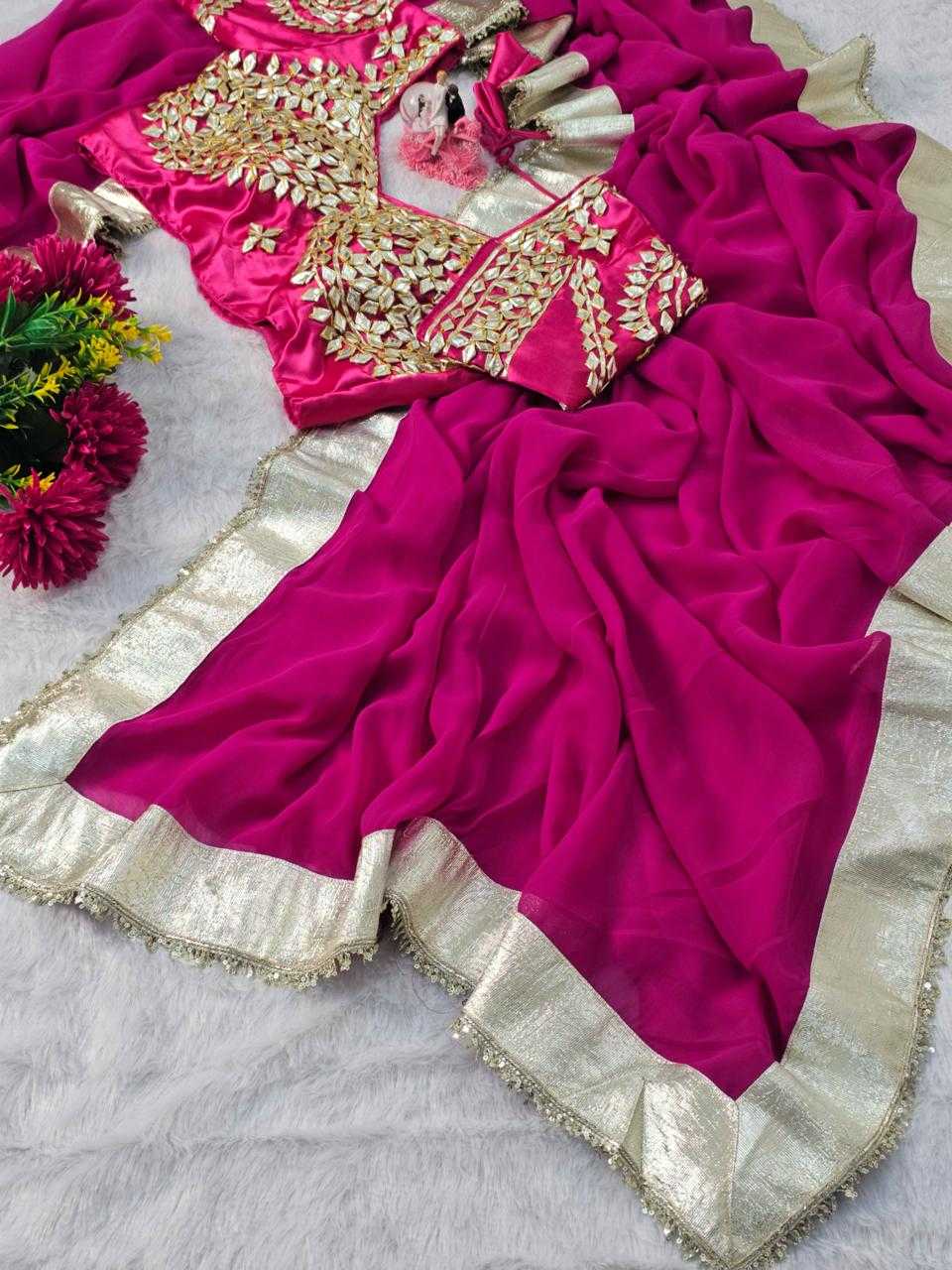 YNF Wholesale Georgette Georgette Sarees KESH538 1219 | Surat Manufacturer