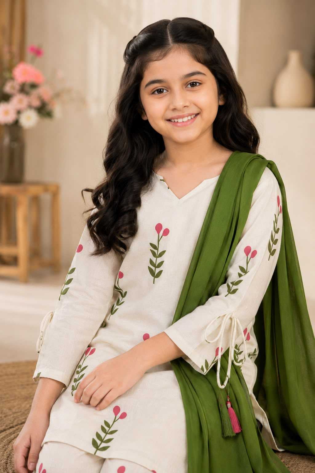 YNF Wholesale Cotton Kids Top & Pant KESH539 018 | Surat Manufacturer