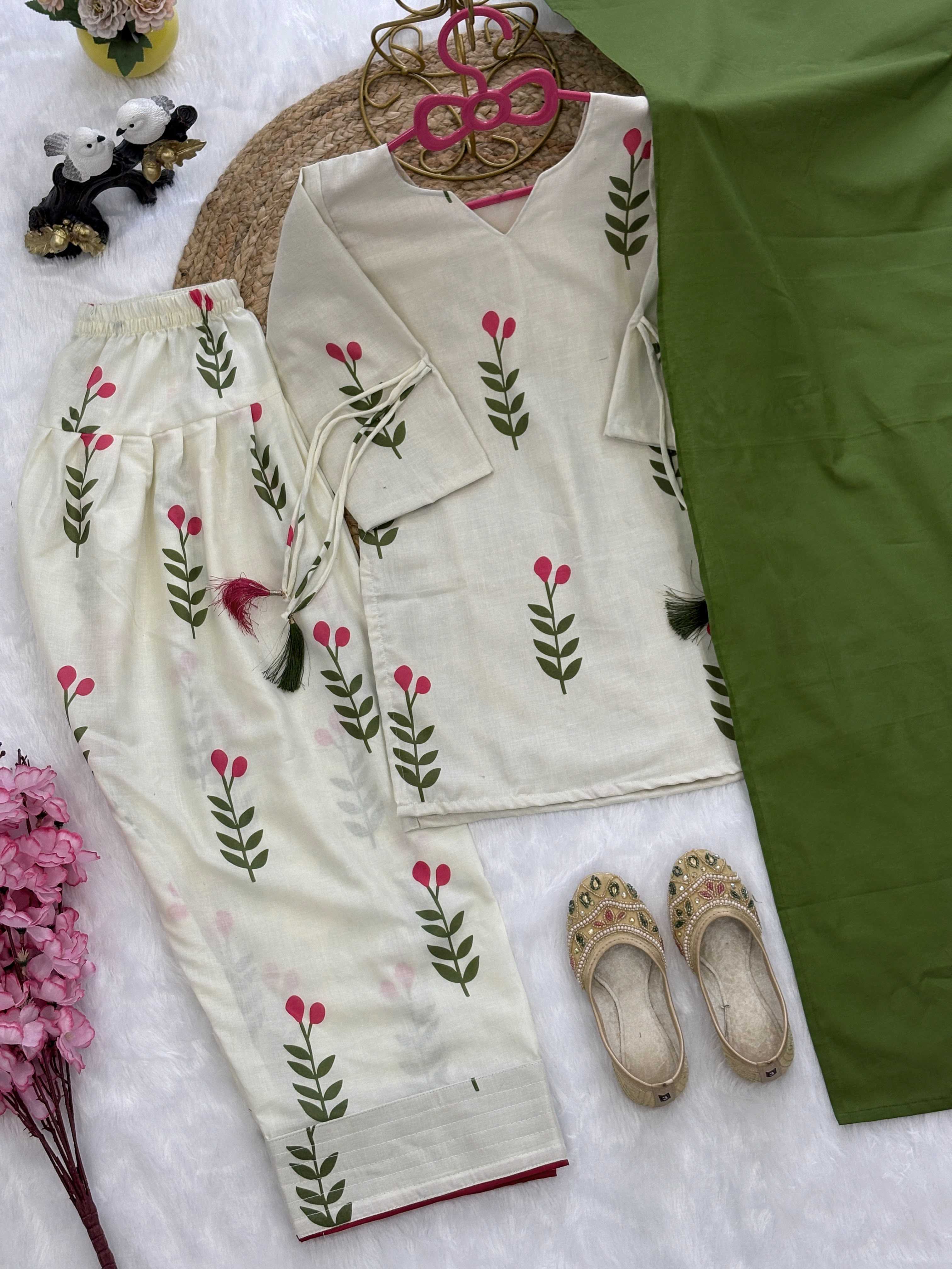 YNF Wholesale Cotton Kids Top & Pant KESH539 018 | Surat Manufacturer