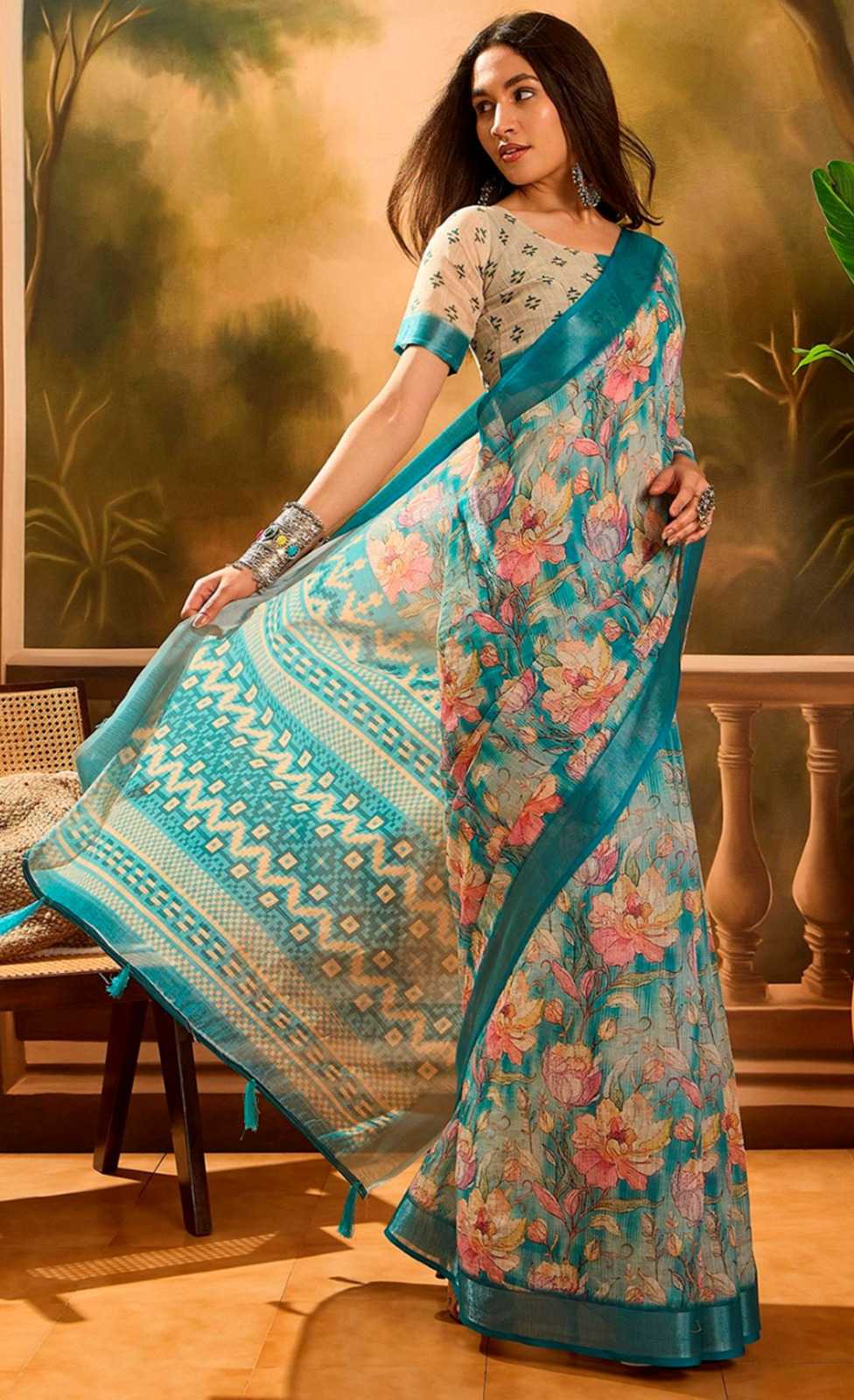 YNF Wholesale Cotton Traditional Sarees KESH553 123 | Surat Manufacturer