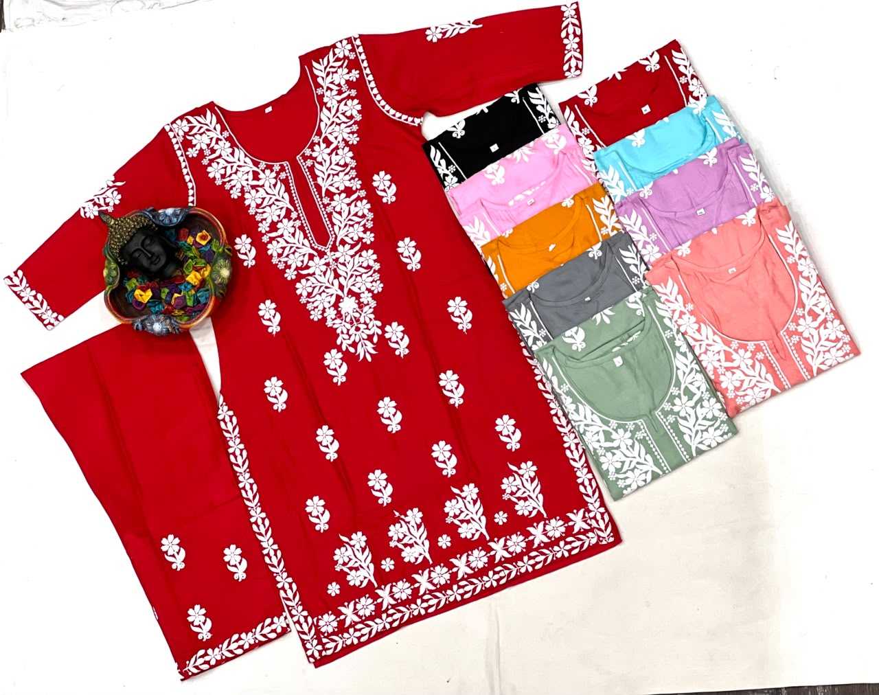 YNF Wholesale Rayon Rayon Kurtis KESH556 244 | Surat Manufacturer