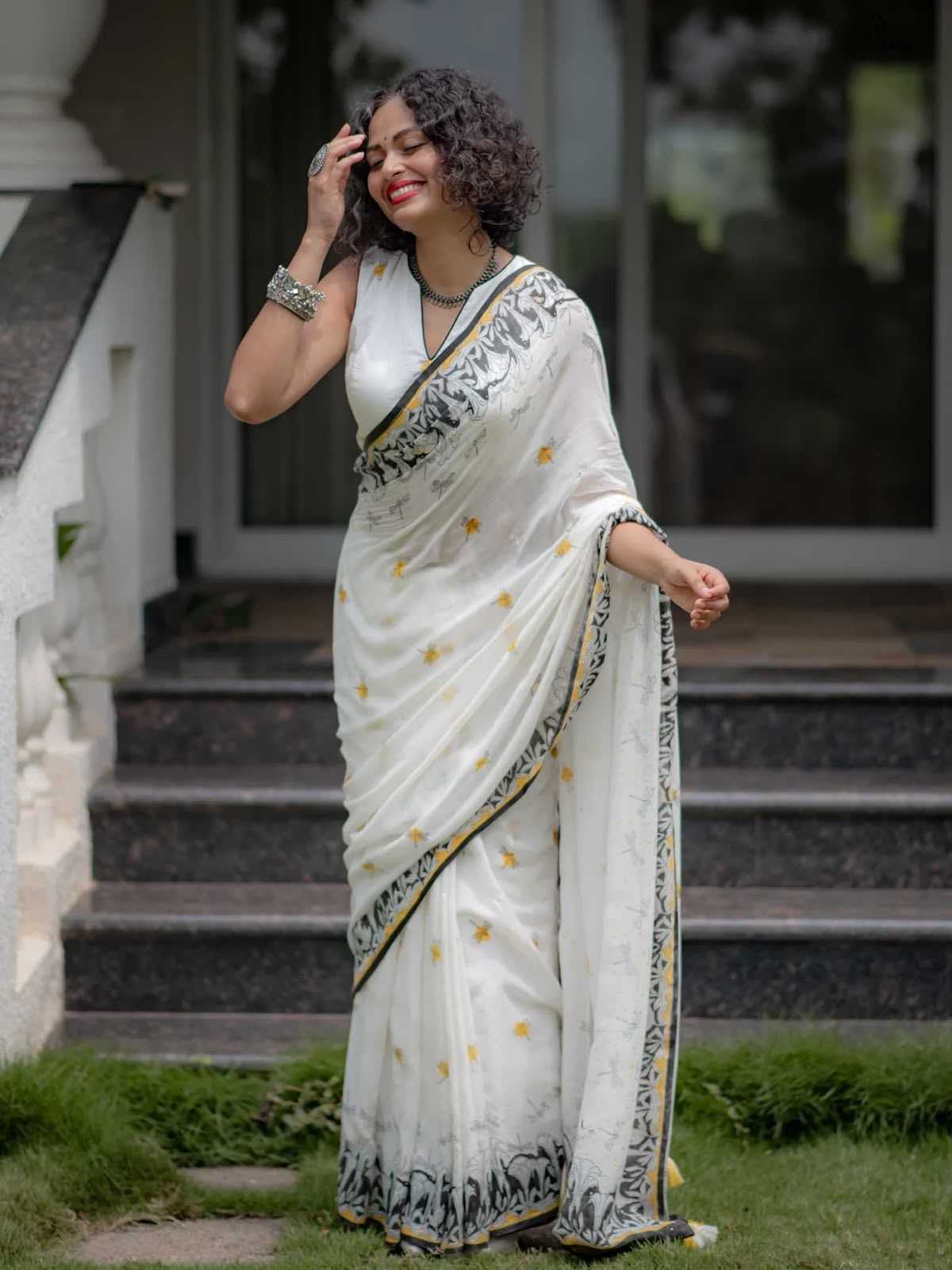 YNF Wholesale Cotton Printed Sarees KESH556 350 | Surat Manufacturer