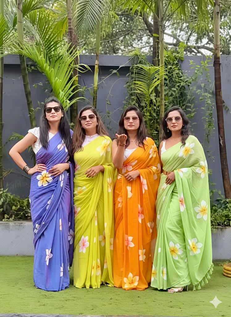 YNF Wholesale Cotton Printed Sarees KESH556 378 | Surat Manufacturer