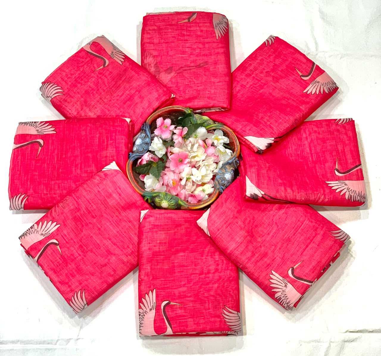 YNF Wholesale Cotton Printed Sarees KESH556 380 | Surat Manufacturer