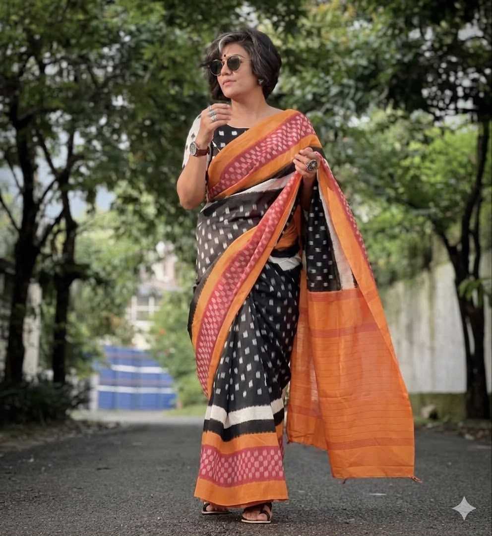YNF Wholesale Cotton Fancy Sarees KESH556 387 | Surat Manufacturer