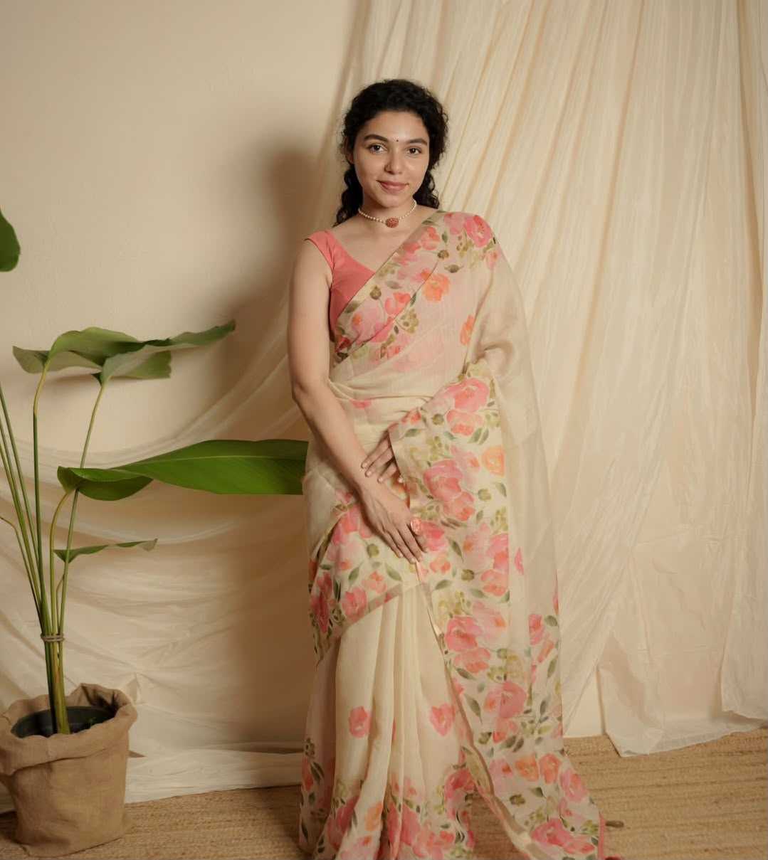 YNF Wholesale Cotton Printed Sarees KESH556 407 | Surat Manufacturer