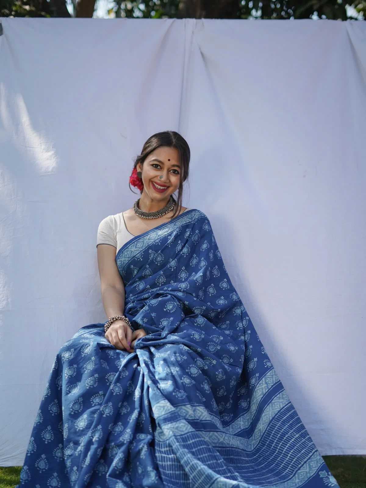 YNF Wholesale Cotton Printed Sarees KESH556 417 | Surat Manufacturer
