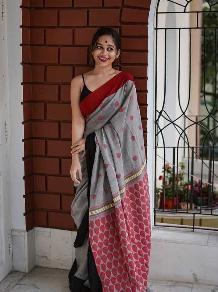 YNF Wholesale Cotton Printed Sarees KESH556 419 | Surat Manufacturer