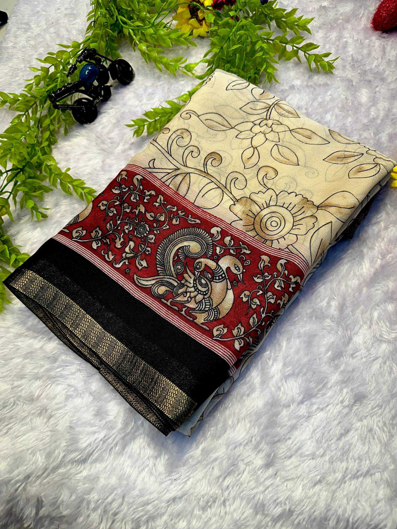 YNF Wholesale Premium Georgette Ready To Wear Sarees KESH574 Anvi | Surat Manufacturer