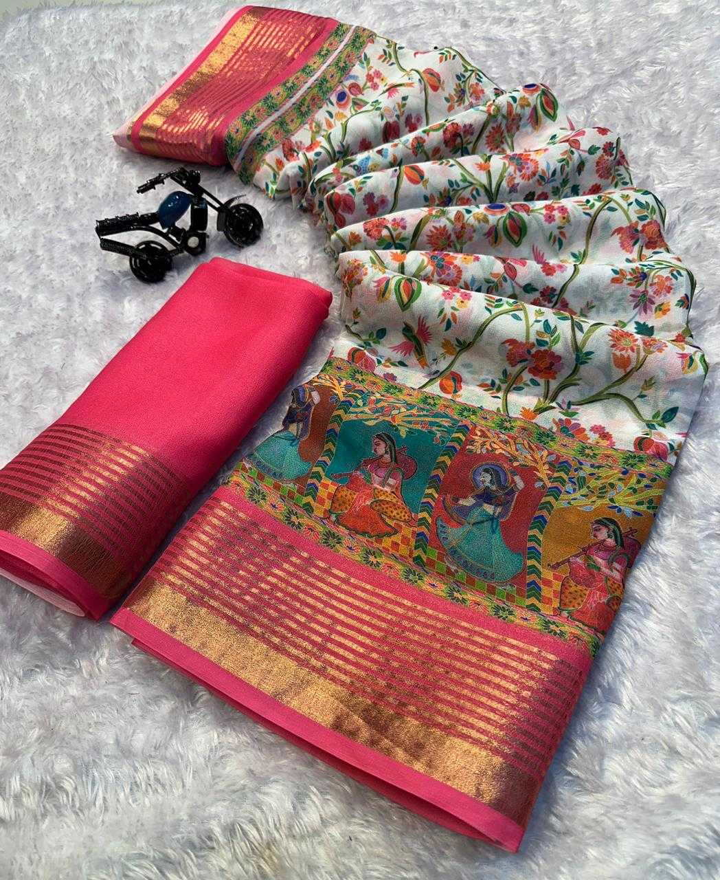 YNF Wholesale Premium Georgette Designer Sarees KESH574 Devina | Surat Manufacturer