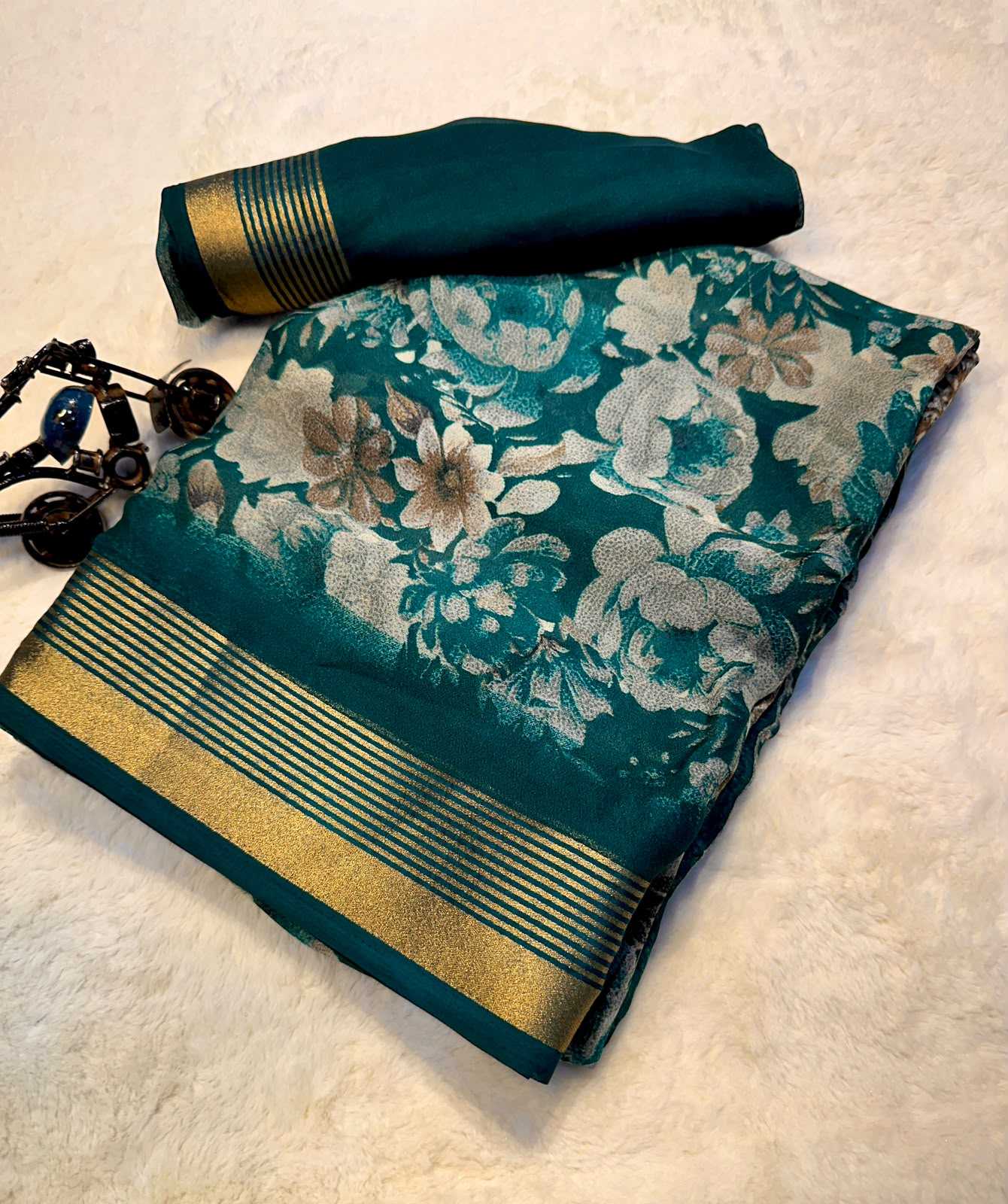 YNF Wholesale Premium Georgette Ready To Wear Sarees KESH574 Drishti | Surat Manufacturer