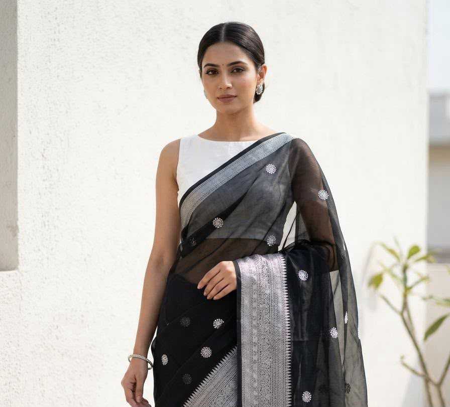 YNF Wholesale Jacquard Sequence Sarees KESH577 Avantika | Surat Manufacturer