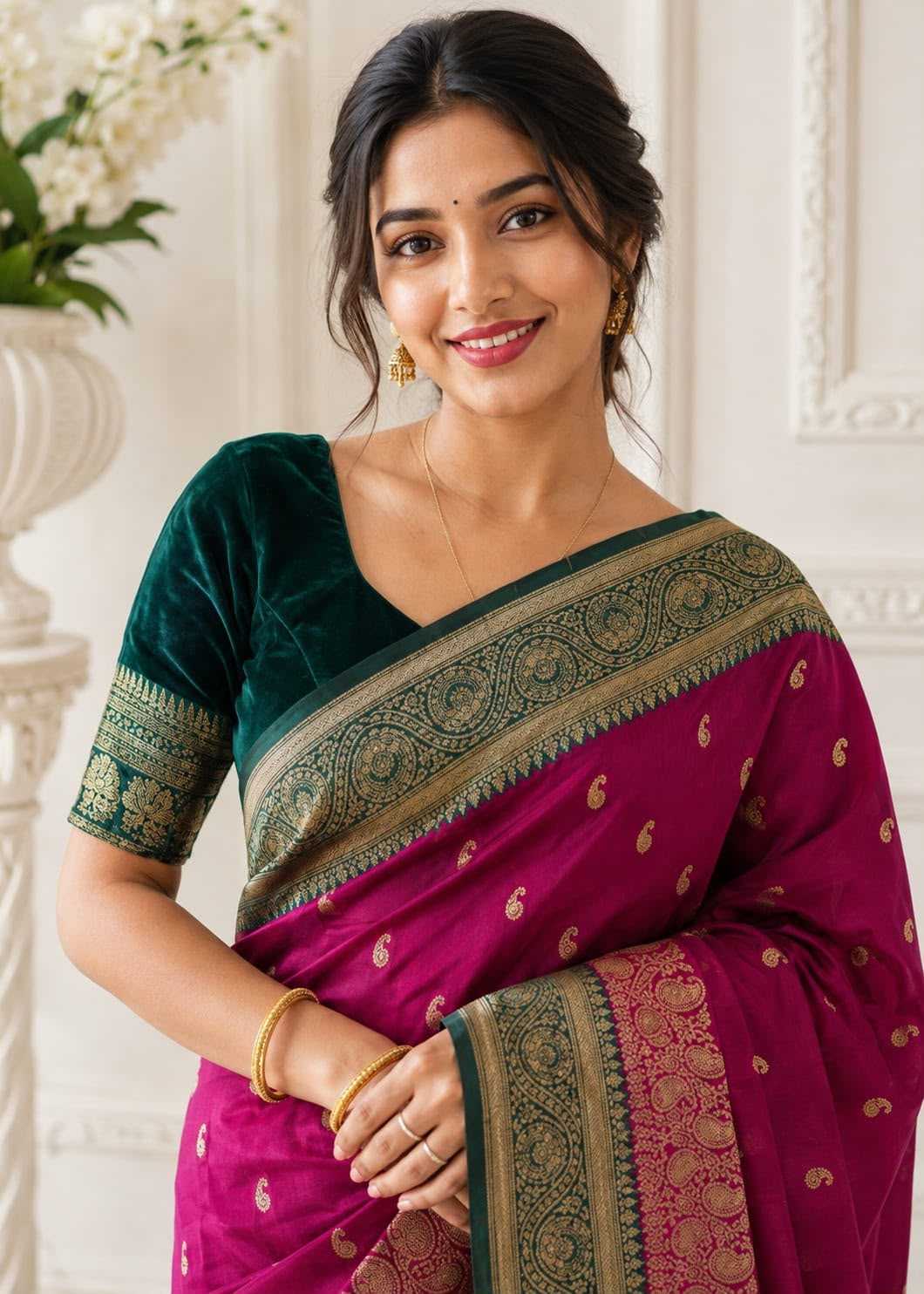 YNF Wholesale Lichi Silk Soft Silk Sarees KESH577 Brinda | Surat Manufacturer