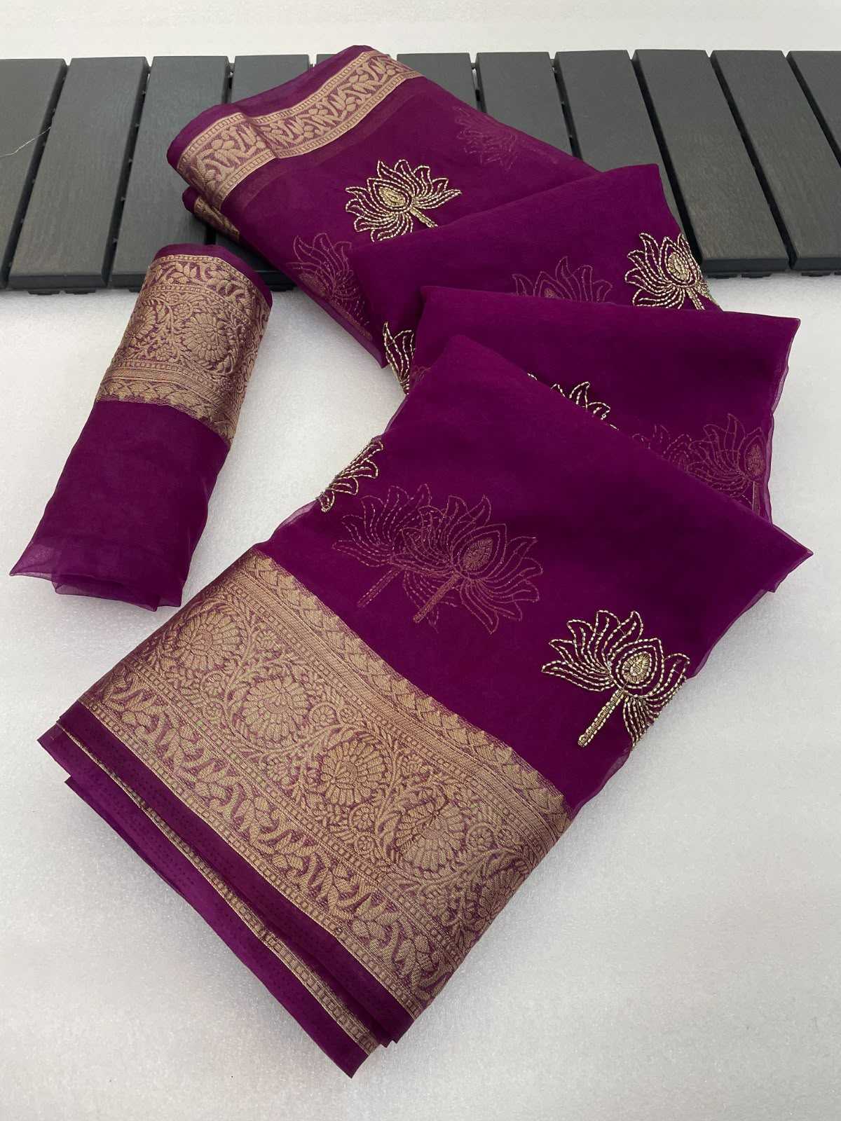 YNF Wholesale Jacquard Sequence Sarees KESH577 Val Kamal | Surat Manufacturer