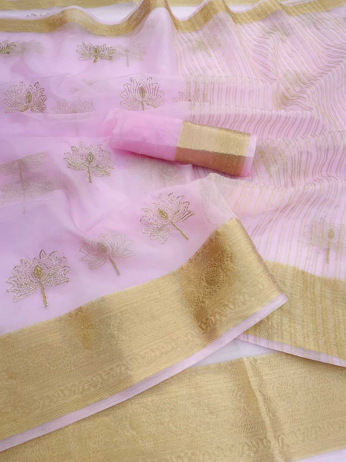 YNF Wholesale Jacquard Sequence Sarees KESH577 Val Kamal | Surat Manufacturer