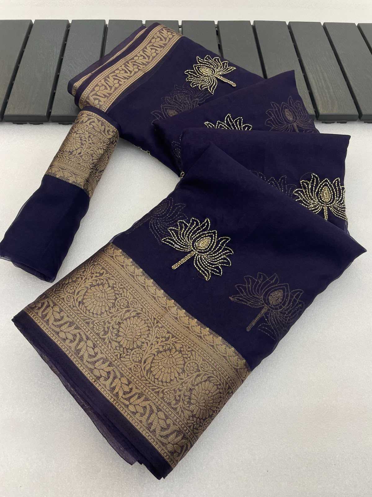 YNF Wholesale Jacquard Sequence Sarees KESH577 Val Kamal | Surat Manufacturer