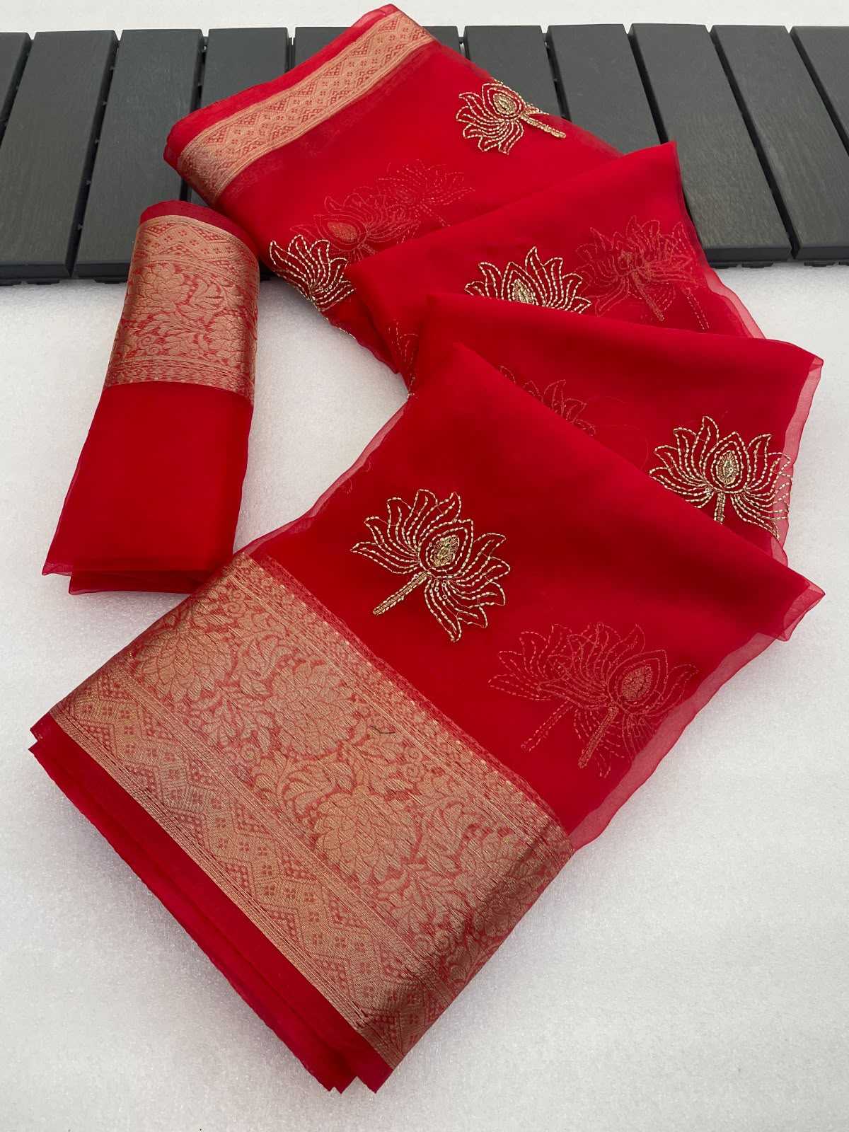 YNF Wholesale Jacquard Sequence Sarees KESH577 Val Kamal | Surat Manufacturer