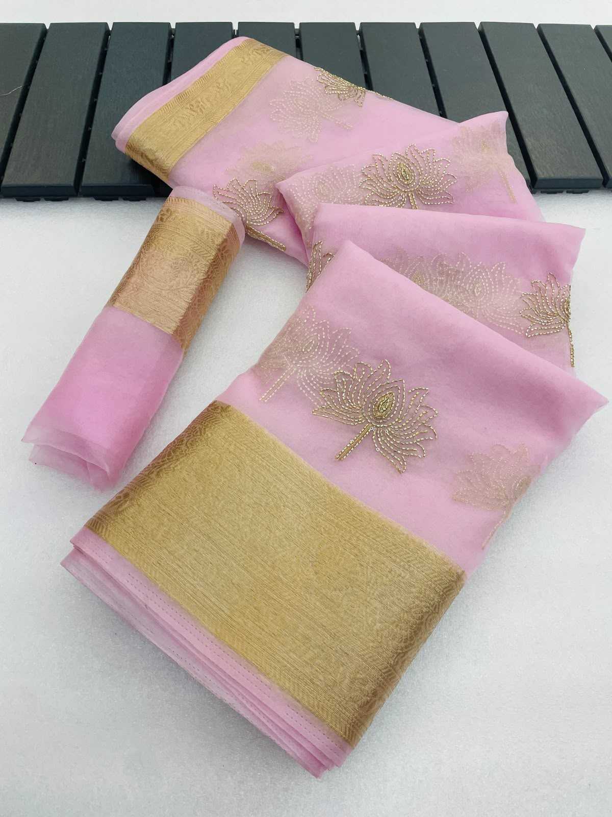 YNF Wholesale Jacquard Sequence Sarees KESH577 Val Kamal | Surat Manufacturer