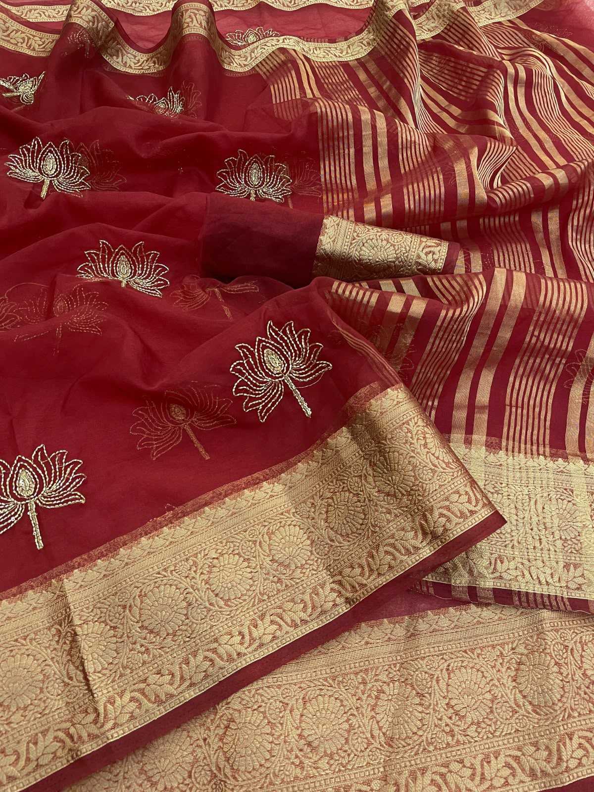 YNF Wholesale Jacquard Sequence Sarees KESH577 Val Kamal | Surat Manufacturer
