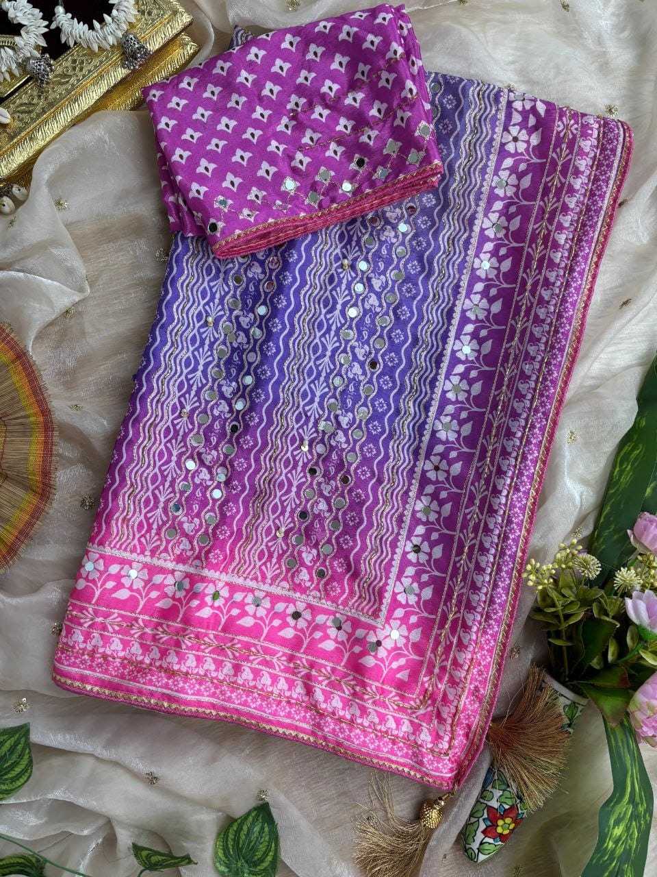 YNF Wholesale Chinon Silk Designer Sarees KESH589 ARYA | Surat Manufacturer
