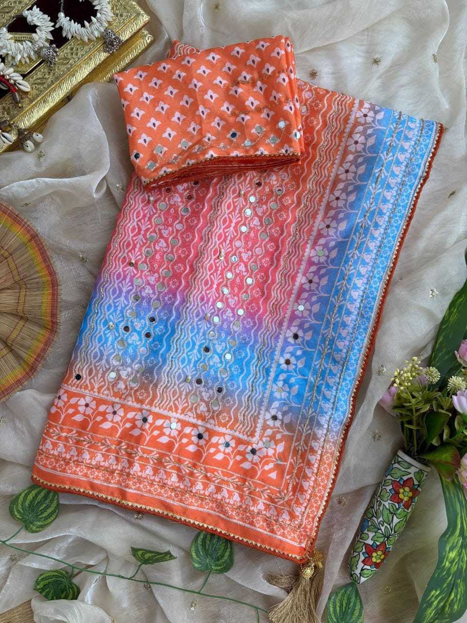 YNF Wholesale Chinon Silk Designer Sarees KESH589 ARYA | Surat Manufacturer