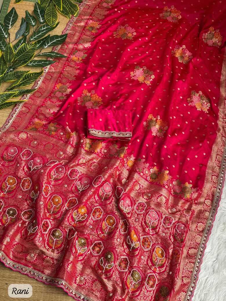 YNF Wholesale Satin Designer Sarees KESH589 GULABO | Surat Manufacturer