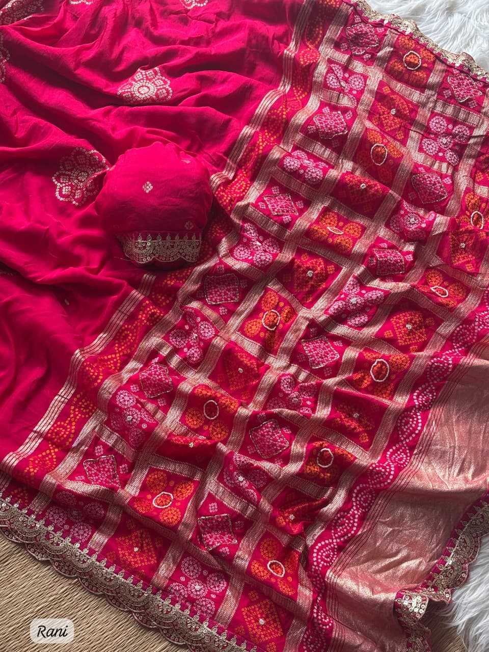 YNF Wholesale Viscose Georgette Sarees KESH589 Neelam | Surat Manufacturer