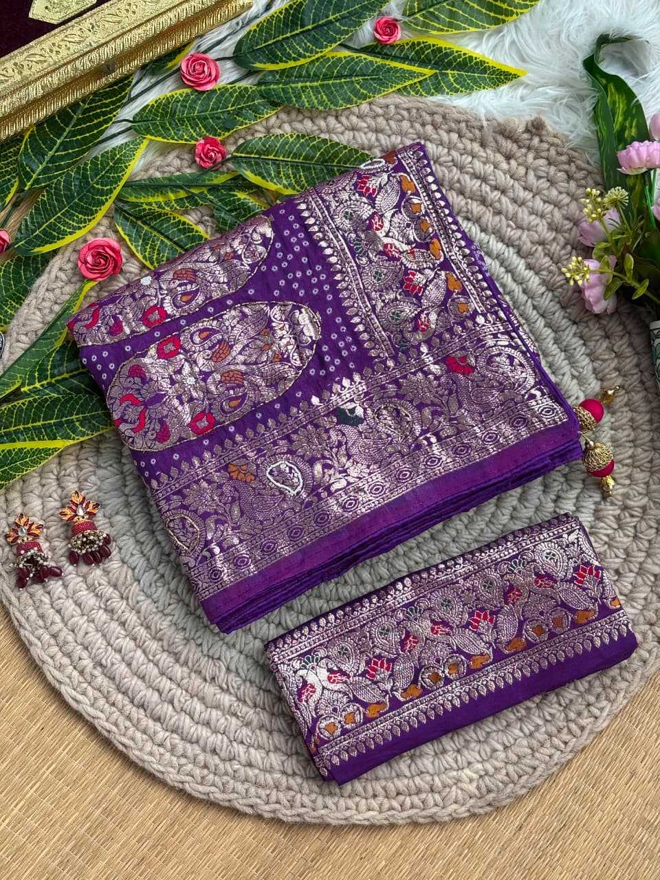YNF Wholesale Georgette Georgette Sarees KESH589 Patola | Surat Manufacturer